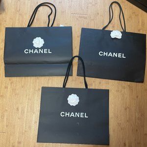 Medium Authentic Chanel Shopping bags